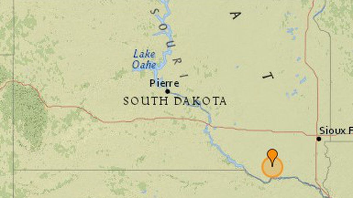 USGS reports 3.1 magnitude earthquake near Tyndall