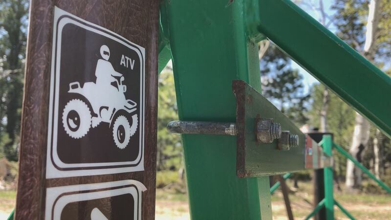 Gates across the Black Hills remain closed as the roads are too muddy for traffic.