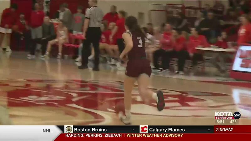 2-28 Spearfish girls basketball