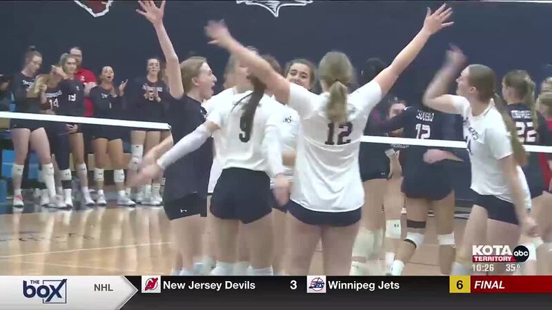 11-14 SD Mines volleyball