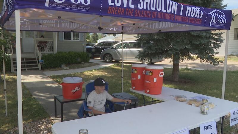 Taten's fourth annual Lemonade Stand.
