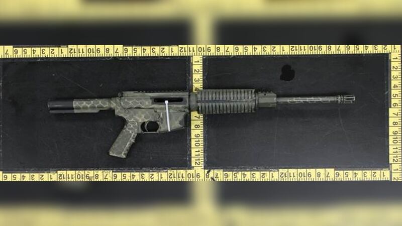 This is the rifle that Rapid City police say Nathaniel Hernandez had when confronted about...