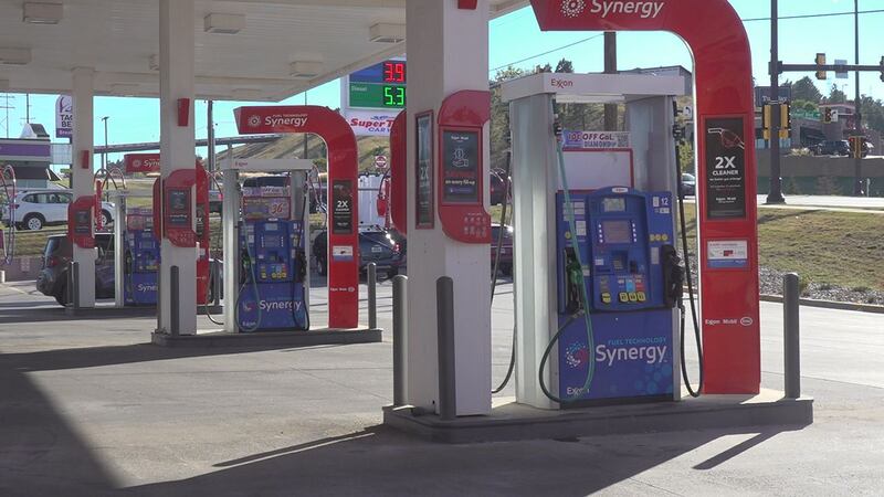 For the first time in over a month, prices in Rapid City spiked at about $4 a gallon.
