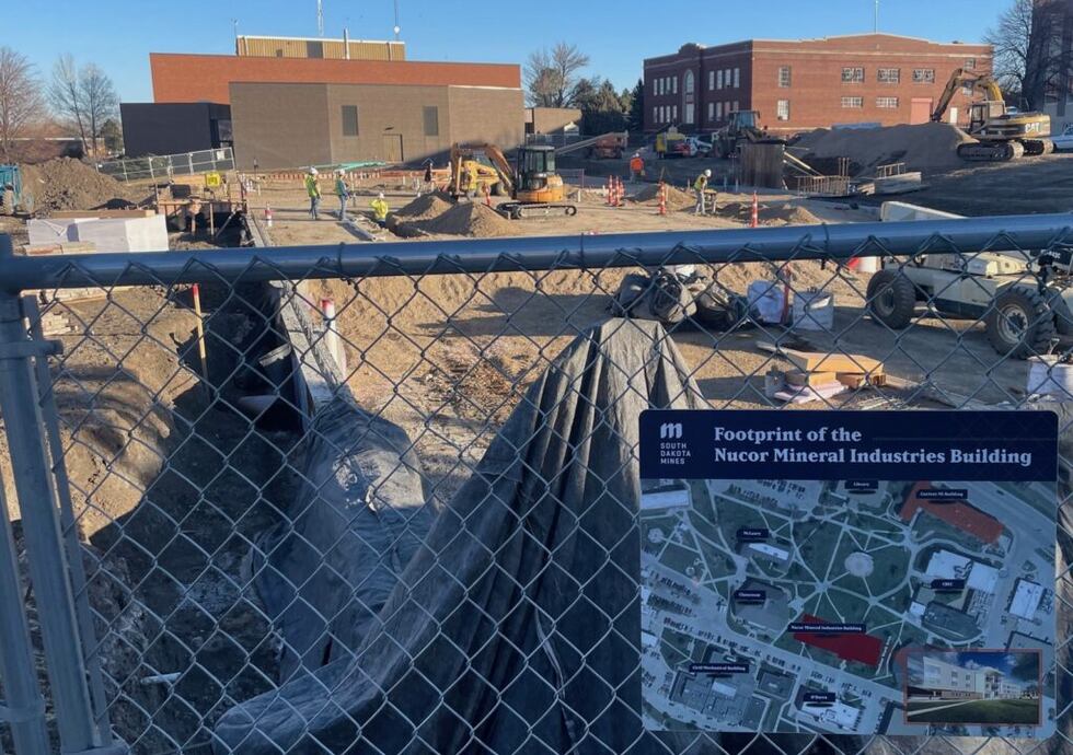 To save money, the minerals lab now under construction on the campus of South Dakota Mines in...