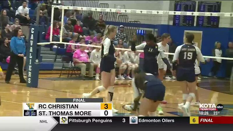 10-24 RC Christian volleyball